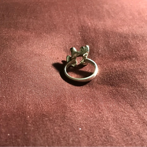 Sterling Silver Free Form Ring Size 7 - Picture 9 of 16